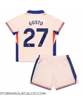 Chelsea Malo Gusto #27 Maglia Gara Trasferta Repliche 2024-25 Bambino